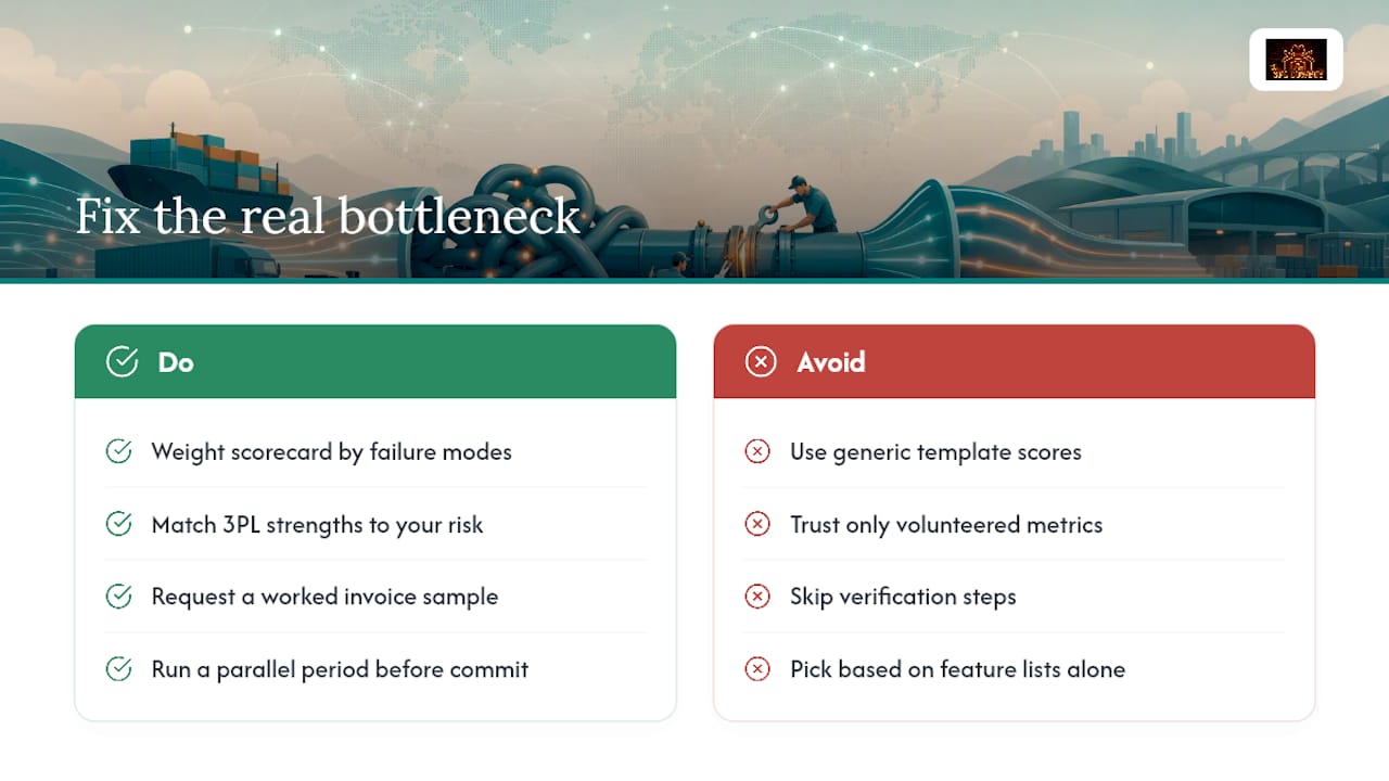 An Operator's Take on the Real Selection Bottleneck — overview diagram